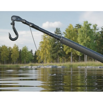 KARBONFİBER TELESKOPİK  BORU  8 METRE