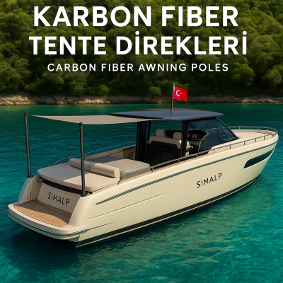 KARBONFİBER TENTE 25 / 30 L2000mm KARBONFİBER TENTE 25 / 30 L2000mm