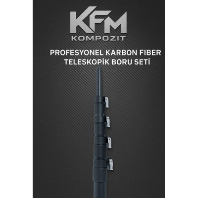 CARBON FIBER TELESCOPIK TUBE PROFESSIONAL 7 METR CARBON FIBER TELESCOPIK TUBE PROFESSIONAL 7 METR