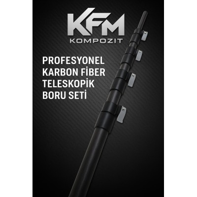CARBON FIBER TELESCOPIK TUBE PROFESSIONAL 7 METR CARBON FIBER TELESCOPIK TUBE PROFESSIONAL 7 METR
