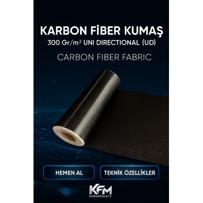 CARBONFIBER  FABRIC 300Gr/m²  UD