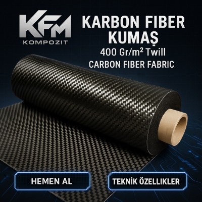 CARBONFIBER FABRIC 420Gr/m² Twill CARBONFIBER FABRIC 420Gr/m² Twill