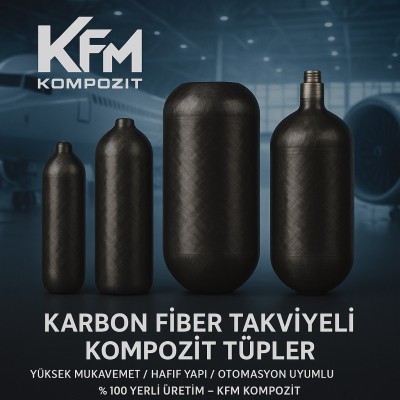 TİP2 KARBON FİBER TÜP TİP2 KARBON FİBER TÜP