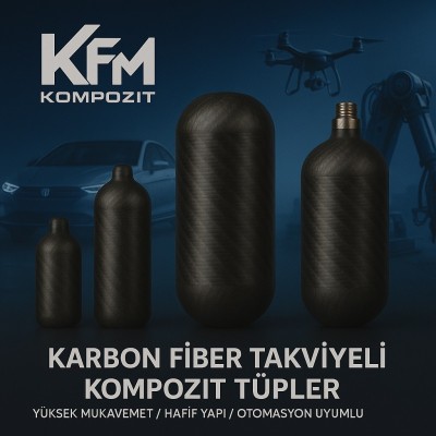 TİP2 KARBON FİBER TÜP TİP2 KARBON FİBER TÜP