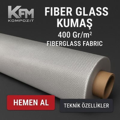 FIBERGLAS FABRIC 300Gr/M² Twill