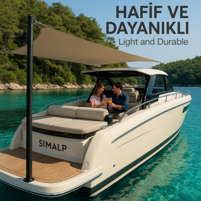 KARBON FİBER TENTE Ø25mm L2000mm