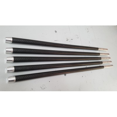 Carbon Fiber Virtual Anchor Shaft Ø25mm L2000mm Carbon Fiber Virtual Anchor Shaft Ø25mm L2000mm