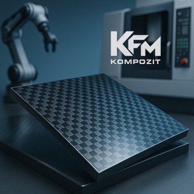 KARBON FİBER PLAKA  1MM 500X500