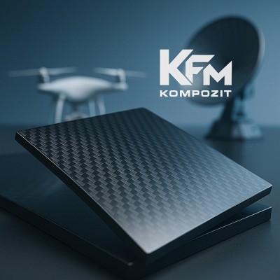 CARBON FİBER SHEET  1MM 500X500