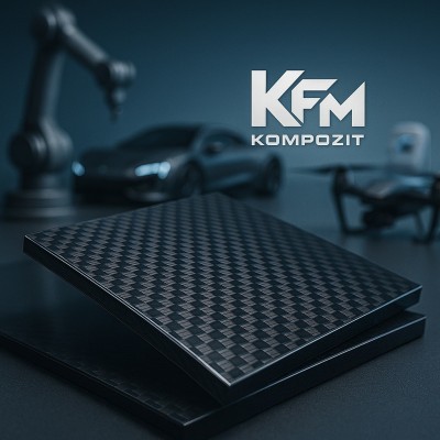 KARBON FİBER PLAKA  3MM 500X500