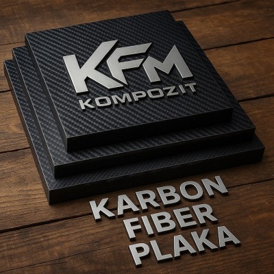 KARBON FİBER PLAKA  4MM 500X500