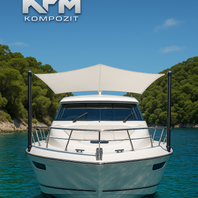 KARBON FİBER TENTE Ø76mm L2000mm