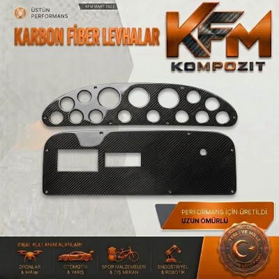 KARBONFİBER TENTE 25 / 30 L1200mm