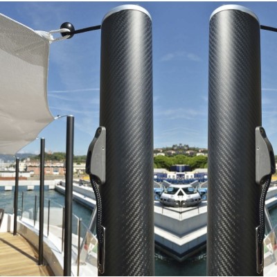 CARBONFIBER AWNING TUBE 25/30MM L1600mm